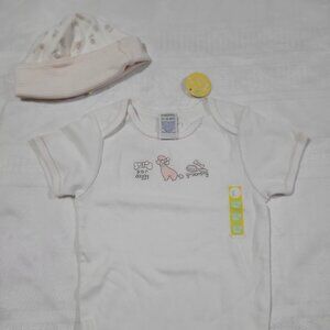 Gymboree Vintage Posh Poodle NWT 12-18 month Bodysuit & 6-12 month reversible ha